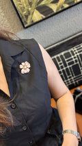 Cosmos Flower Brooch — Harmony